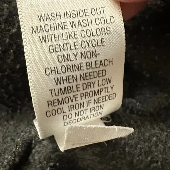 Croft & Barrow Micro Fleece Embroidered Cardinal Zip Up Jacket Sweater SMALL - Picture 15 of 15